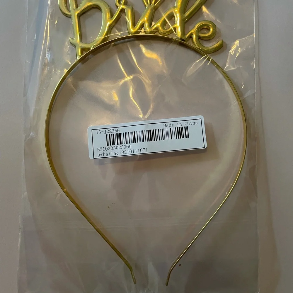 Bride Headband and “ The Bride” Pin